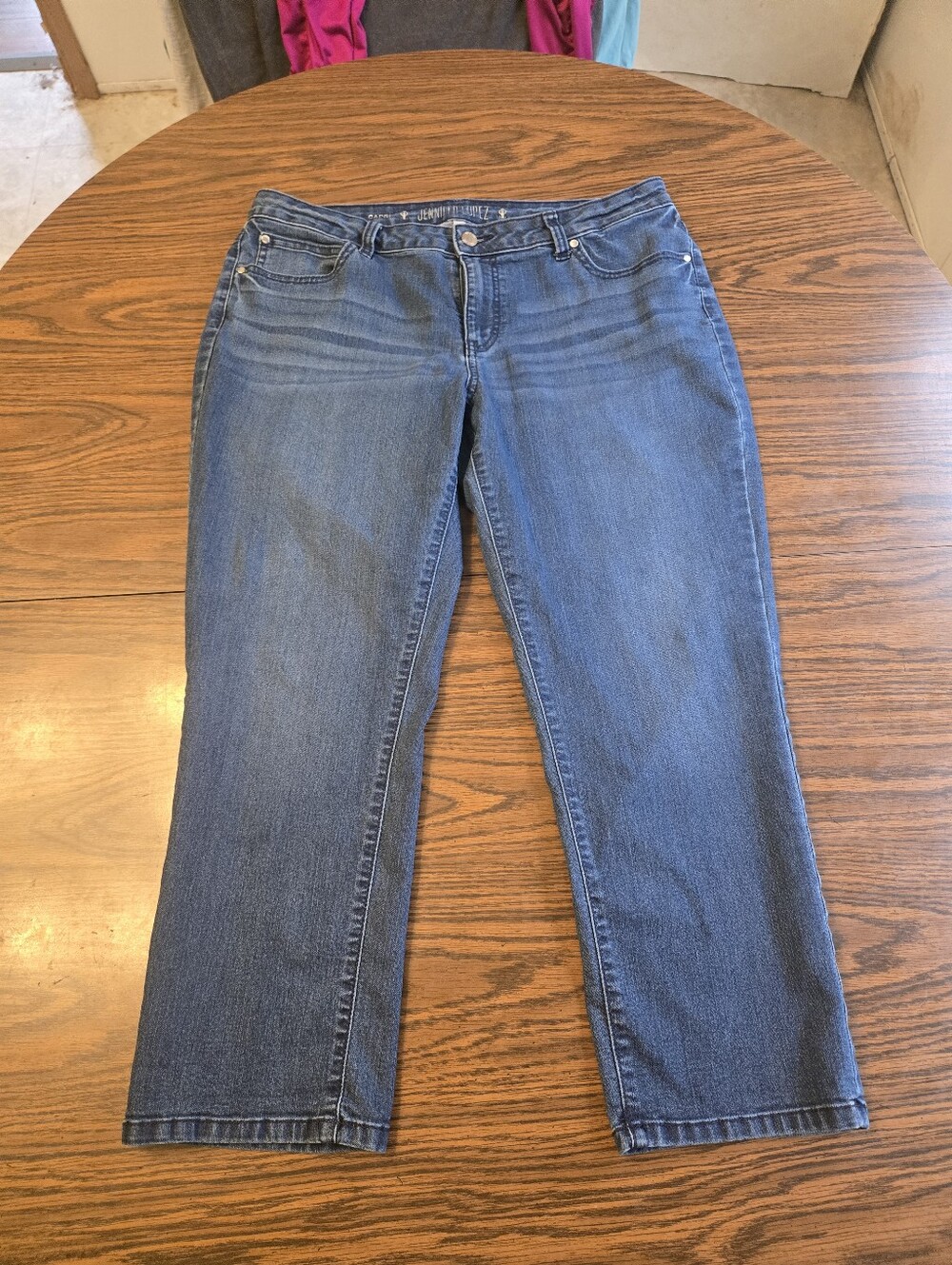 Jennifer Lopez Capri Jeans
